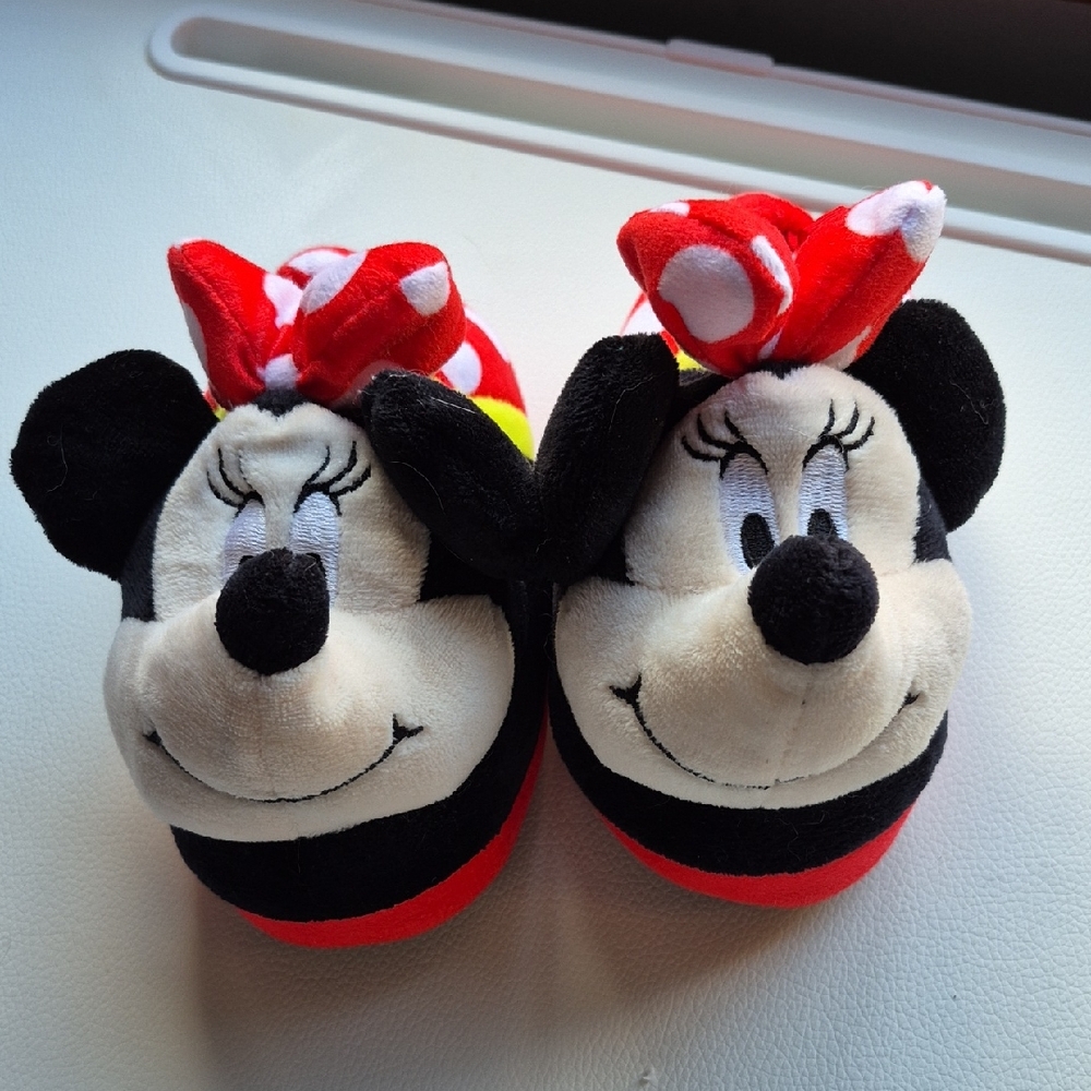 Toddler Girls Minnie Mouse Slippers